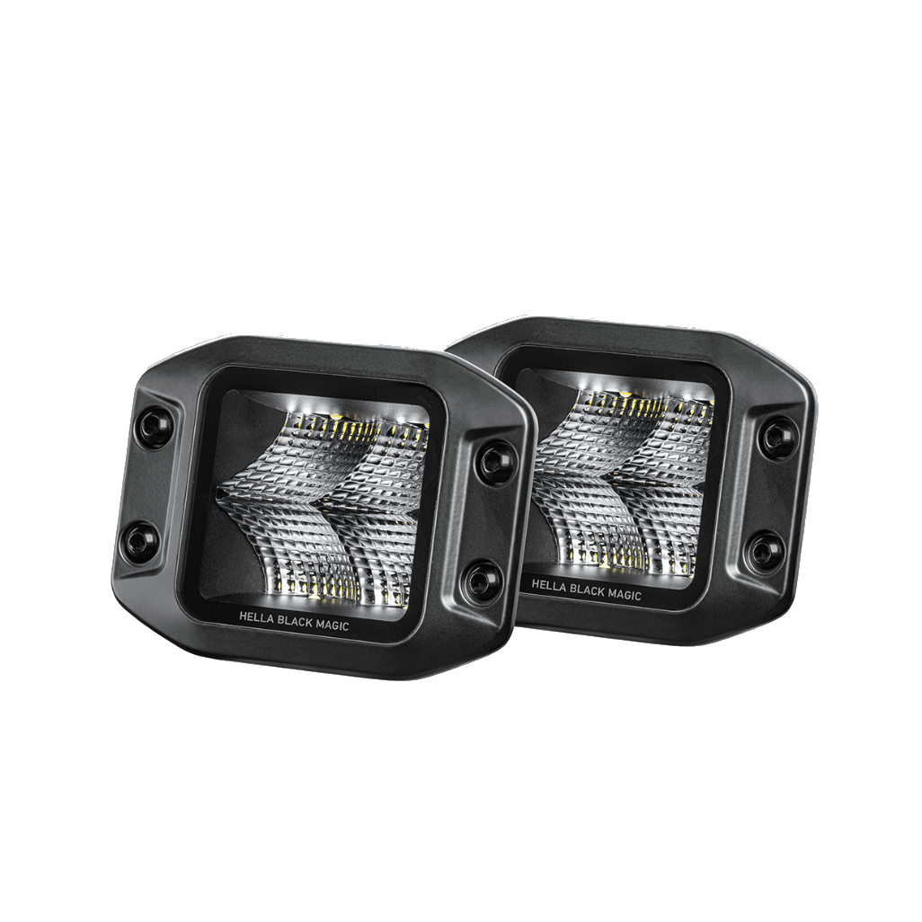 Hella Black Magic Cube LED Kits 12/24V 3.2"