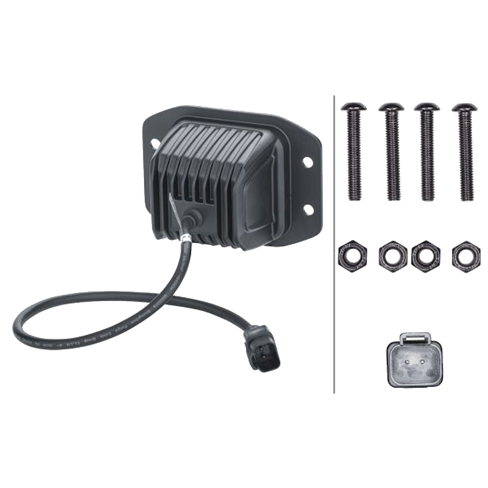 Hella Black Magic Cube LED Kits 12/24V 3.2"