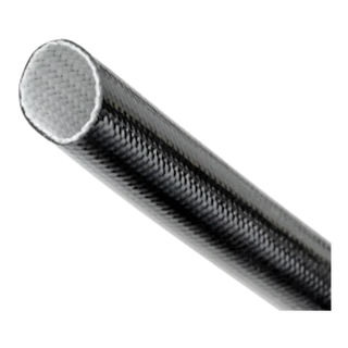 Silicone-coated fiberglass high-temp sleeving, coiled length