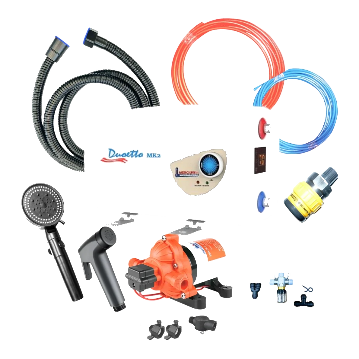 Hot Water & Shower Plumbing Starter Kit