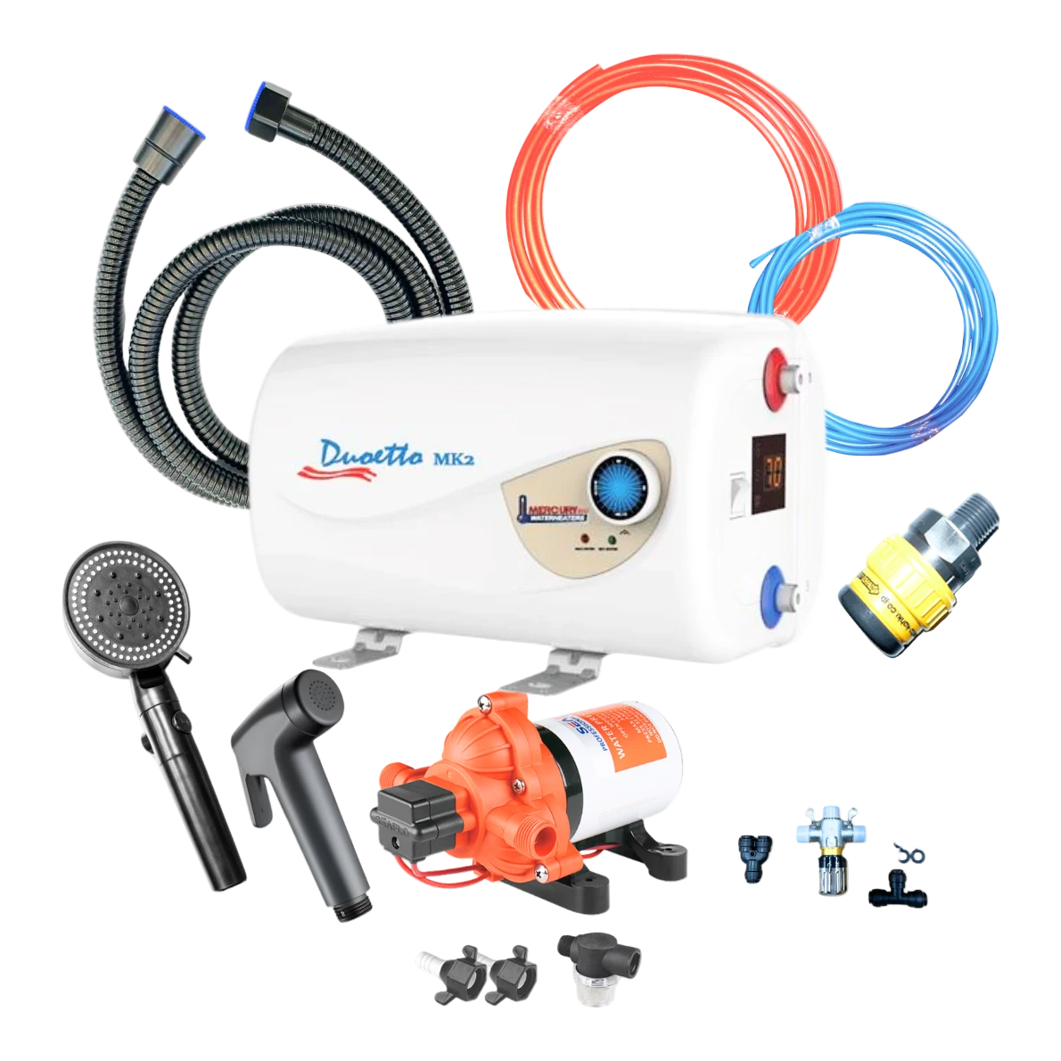 Hot Water & Shower Plumbing Starter Kit