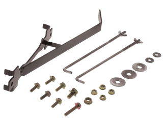Dual Battery Tray Isuzu D-Max MU-X 3.0 TD 4JJ1-TC 2012> Auto / Manual Hulk 4x4 – brackets and fitting hardware