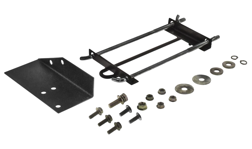 Dual Battery Tray Mitsubishi Pajero 4M41 DID 3.2 & 6G74 3.5 V6 Auto / Manual Hulk 4x4 – brackets and fitting hardware