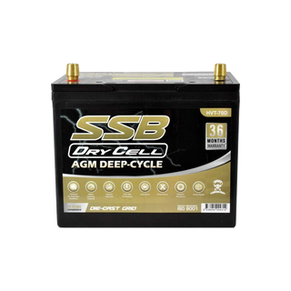 HVT-70D SSB 12V 620CCA 85Ah Dry Cell AGM Deep-Cycle