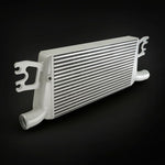 Car intercooler on a black background