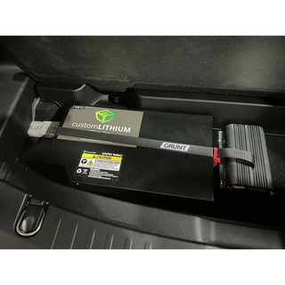 Isuzu MUX Dual Battery (2022+) Custom Lithium 100Ah – view 2