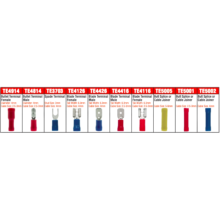 Jaylec Double Crimp Terminal Assortment Kit 142Pcs – view 2