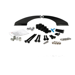 Roof mounting kit for Toyota Hilux without roof rails on a white background