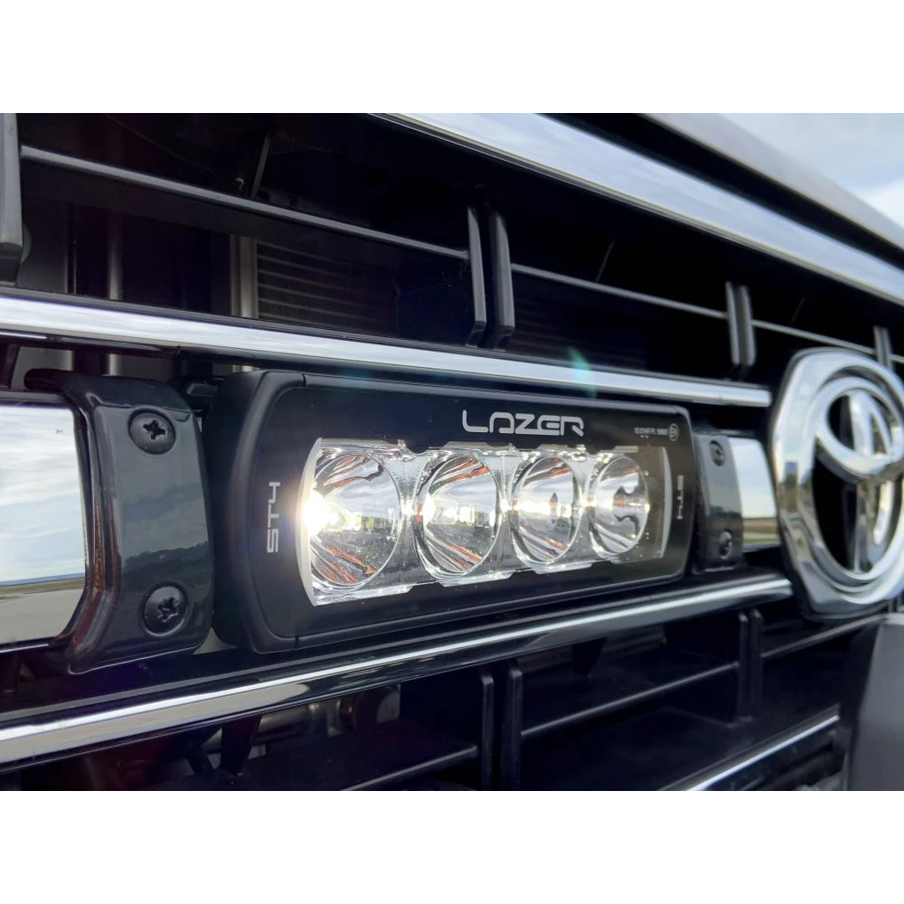 Lazer Lamps Grille Mount Kit for Toyota LandCruiser 70 Series ST4 Evo