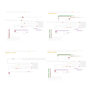 Wiring diagram for automotive applications
