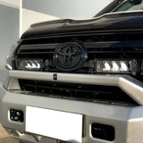 Front view of a Toyota vehicle with clear background