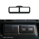 Switch insert to suit Toyota Landcruiser 300 Series