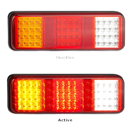 LED Autolamps - LED Stop/Tail/Indicator Reflector 12-24V – view 3
