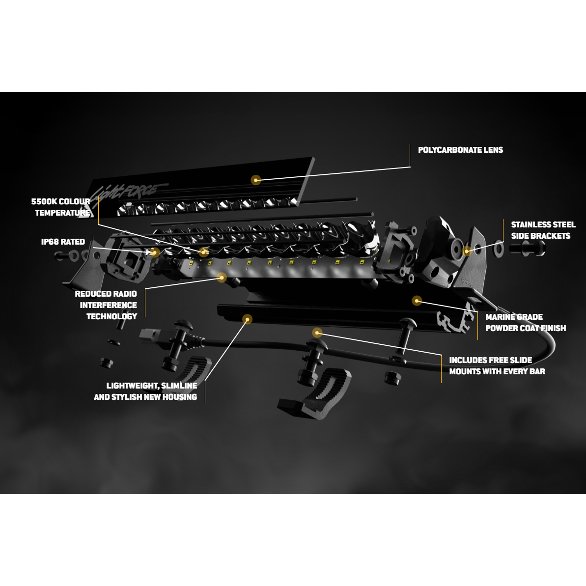 Lightforce Single Row VIPER Light Bars