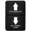 Lightforce Toyota-Style Small Airbag Up/Down Momentary Switch — Left