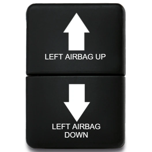 Lightforce Custom Toyota Small Left Airbag Up/ Airbag Down Momentary