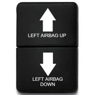 Lightforce Custom Toyota Small Left Airbag Up/ Airbag Down Momentary