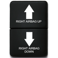 Lightforce Toyota-Style Small Airbag Up/Down Momentary Switch — Right