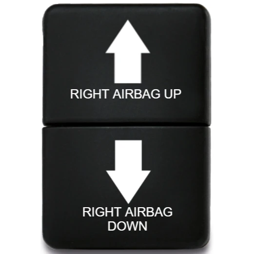 Lightforce Custom Toyota Small Right Airbag Up/ Airbag Down Momentary