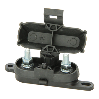 Eaton Bussmann HMEG MEGA fuse holder with hinged cover closed