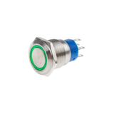 Series of Metal Push Button Switches w/LED On/Off, 19mm 5V