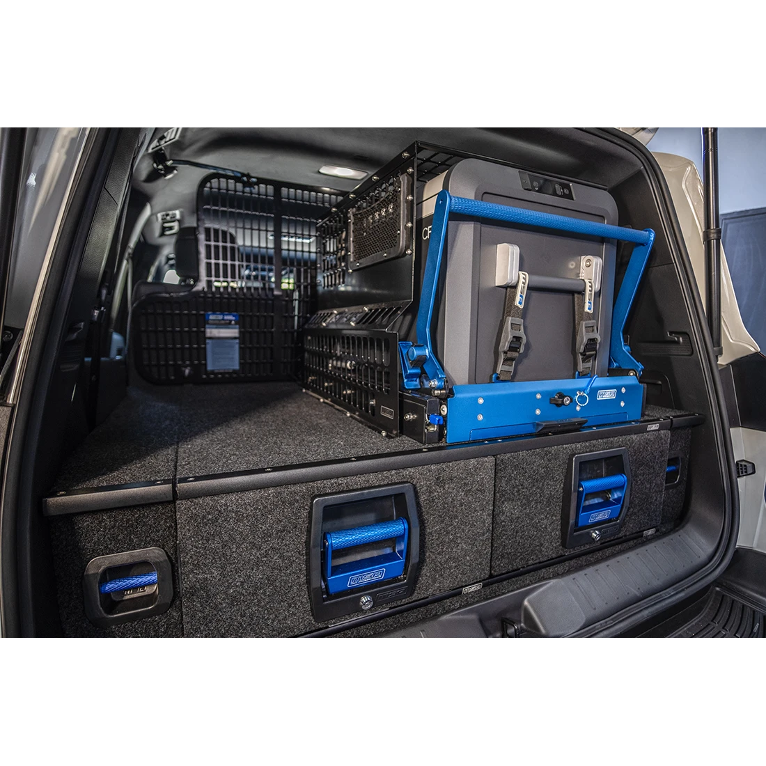 MSA 4x4 Toyota LandCruiser 300 Series Complete Dual Storage Drawer Kit (2021 - Current) – view 2
