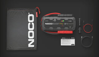 Noco 12V 3000A UltraSafe Lithium Jump Starter Boost PRO – what's in the box
