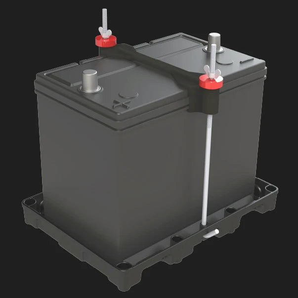 NOCO battery tray – mounting options with hold-down