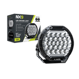 NoxSolis LED 8.5" Driving Lamp – Combo Beam incl covers 12-24V SINGLE