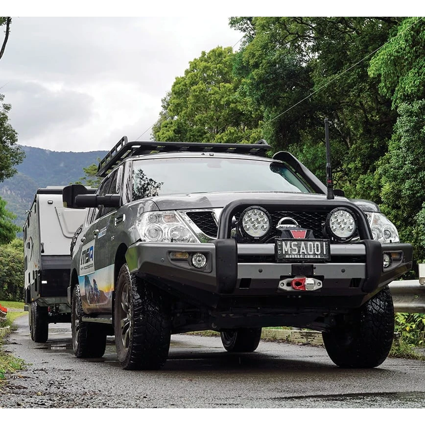 Patrol Y62 with MSA POWER FOLD Towing Mirrors