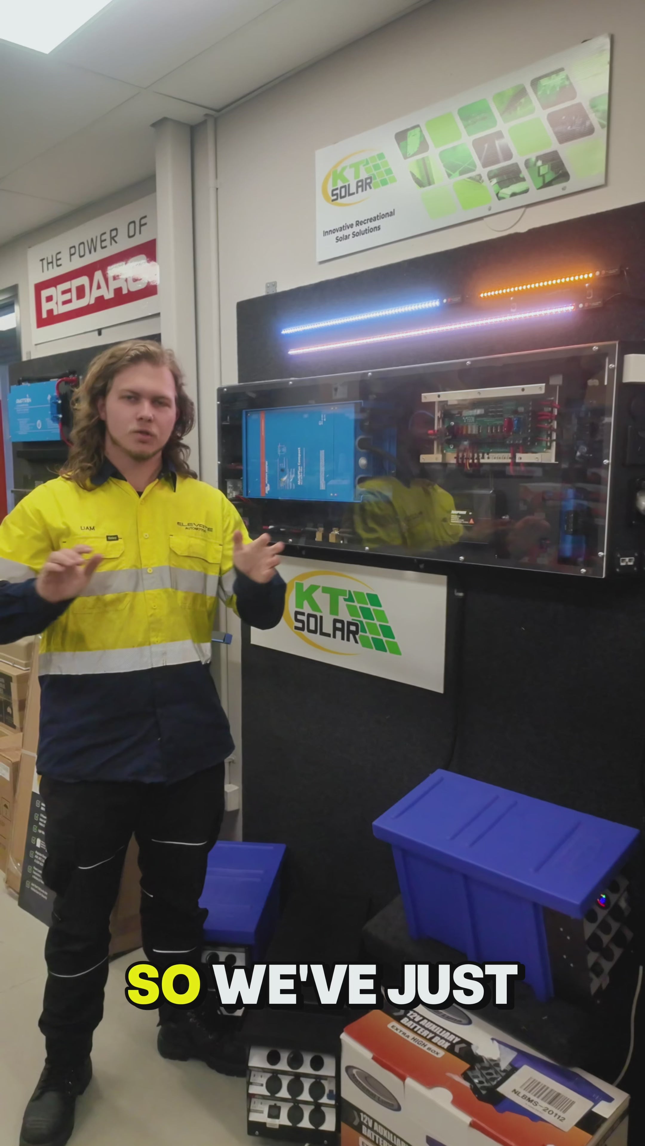 Dual Colour Amber/White dimmable Strip light