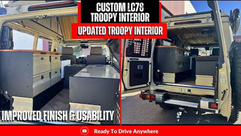 Toyota Landcruiser Troopy Interior Full Kit Australia Black