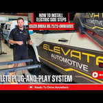 Isuzu Dmax RG 2020-Onwards Electric Side Steps with LED Light