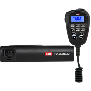 GME TX3350UVP Super Compact 5W UHF CB Radio - Value Pack