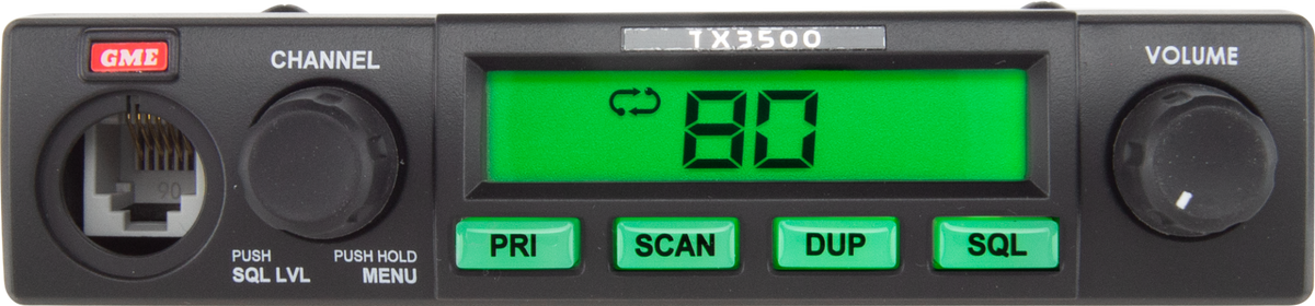 GME TX3500SVP Compact 5W UHF CB Radio - Value Pack