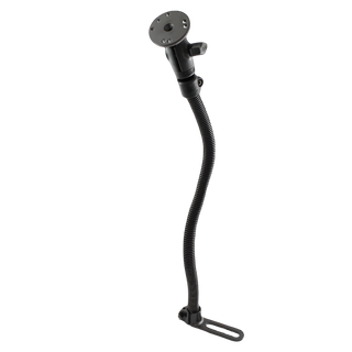 RAM® Pod™ I Vehicle Mount with 18" Aluminum Rod and Round Plate - B Size
