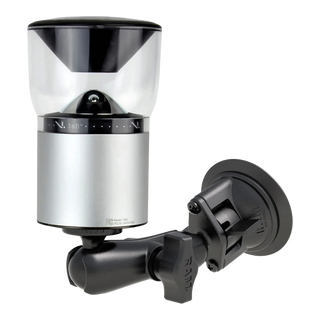 RAM® Twist-Lock™ Suction Cup Mount with 1/4"-20 Camera Adapter - Medium – view 2