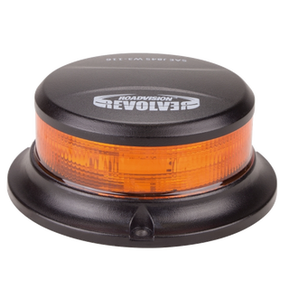 Roadvision Revolver RB112 Series - 10 Functions Low Profile Beacon LED 28W 10-30V Amber