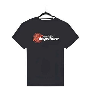 Ready to Drive Anywhere Black T-shirt
