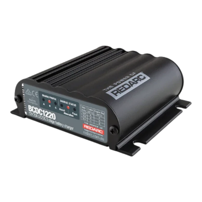Redarc BCDC1220-IGN — 12V 20A DC-DC Charger for Smart Alternators