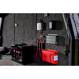 Redarc BCDC Core 25 installed in a 4WD canopy