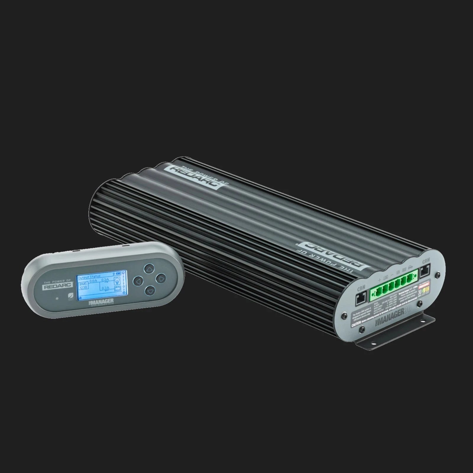 Redarc Manager30 S3 — 30A AC/DC/Solar Battery Management System