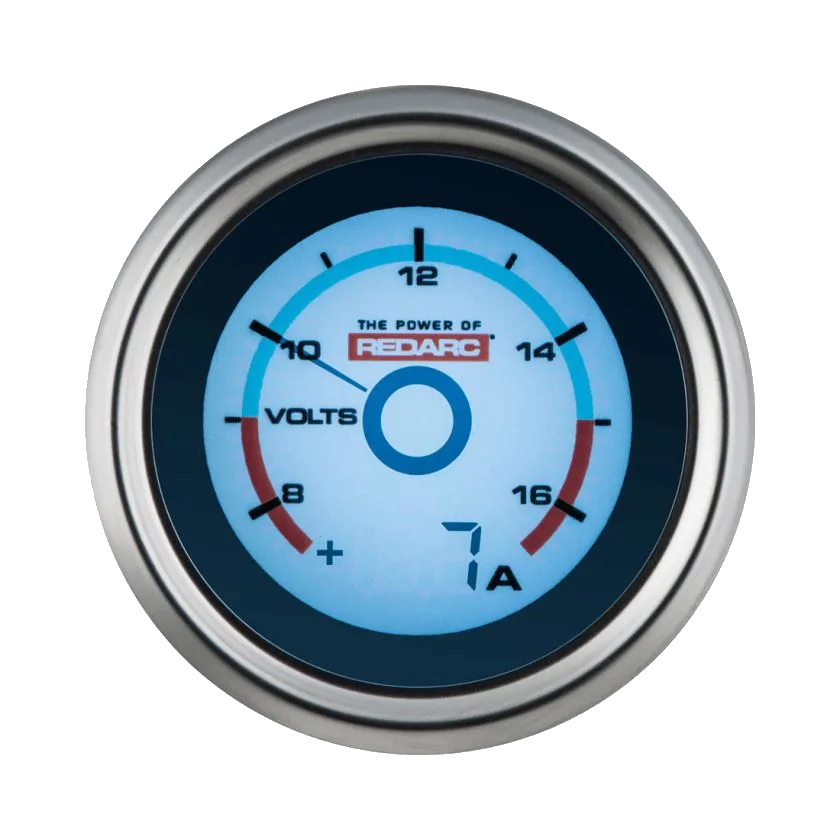 Redarc Single Voltage 52mm Gauge
