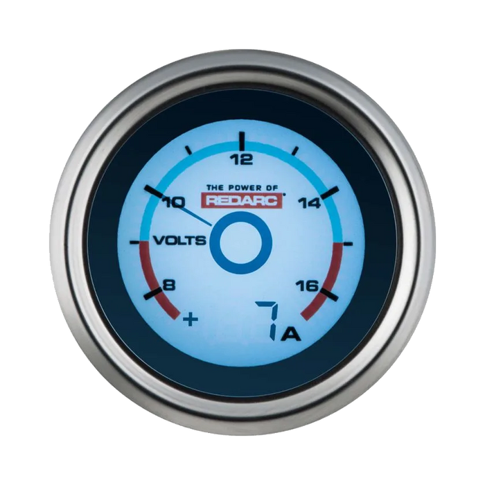 Redarc Single Voltage 52mm Gauge