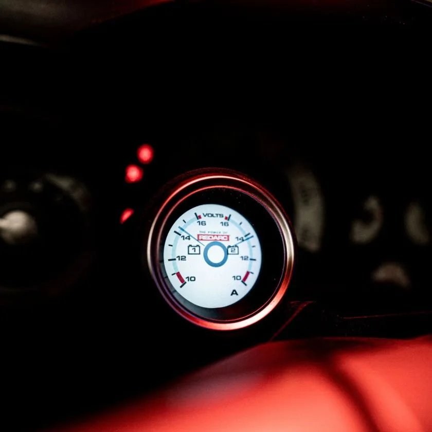 Redarc Dual Voltage 52mm Gauge