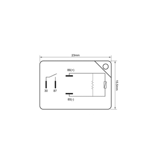 Britax Micro Relay 24V 35A N/O 4 Pin