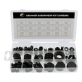 Rubber Grommet Kit — 125 Pieces (18 Sizes)