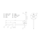 Wema Fuel/Water Tank Level Senders Flanged 0-190 Ohms