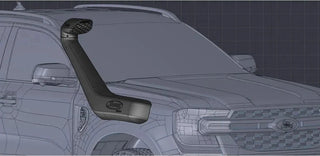 SAFARI ARMAX SNORKEL FORD RANGER & EVEREST 2.0L 4cyl Bi-Turbo & 3.0L V6 Turbo Diesel Engines