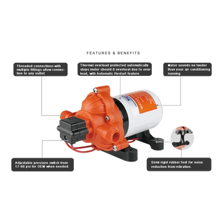 Seaflo Water Pump 45PSI 11.6 lpm – view 4